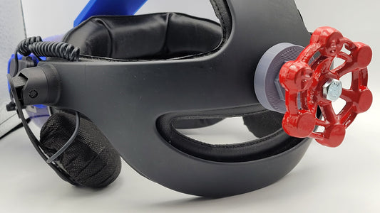 ¡Perilla de válvula HTC Vive DAS con mango de hierro lacado en rojo REAL y perno de acero! ¡Incluye una garantía de 1 año!
