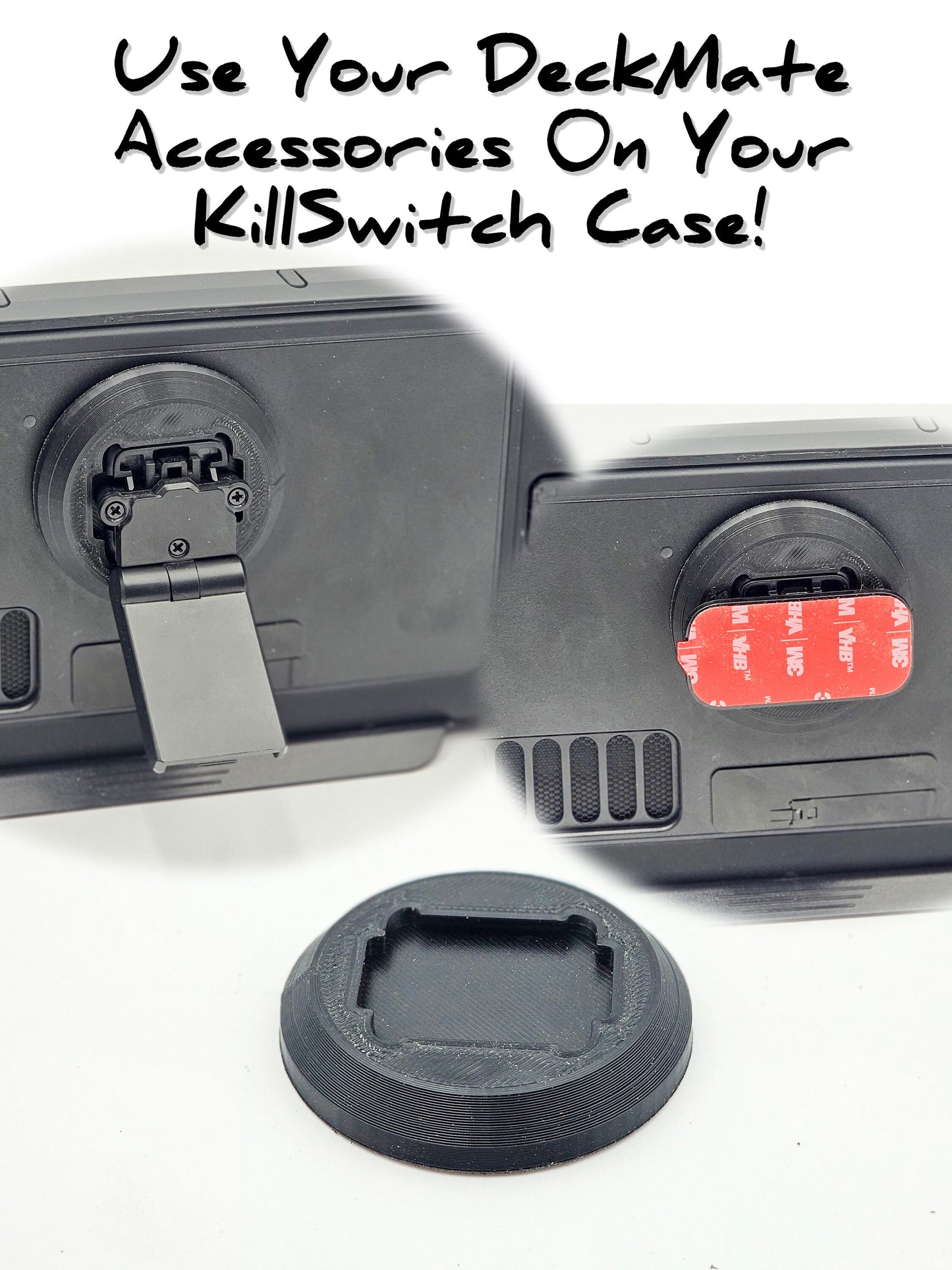 Steam Deck Killswitch case to Deckmate adapter