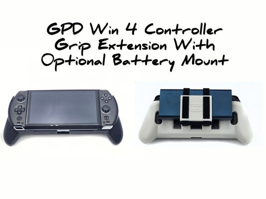 GPD Win 4 Extensor de empuñaduras y soporte de batería
