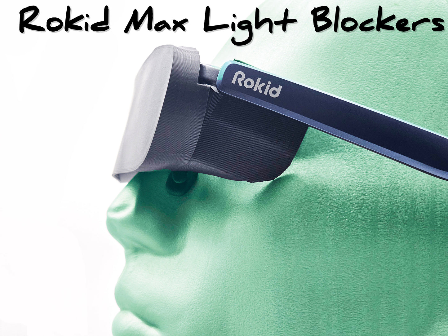 Rokid Max AR Glasses Light Blockers!