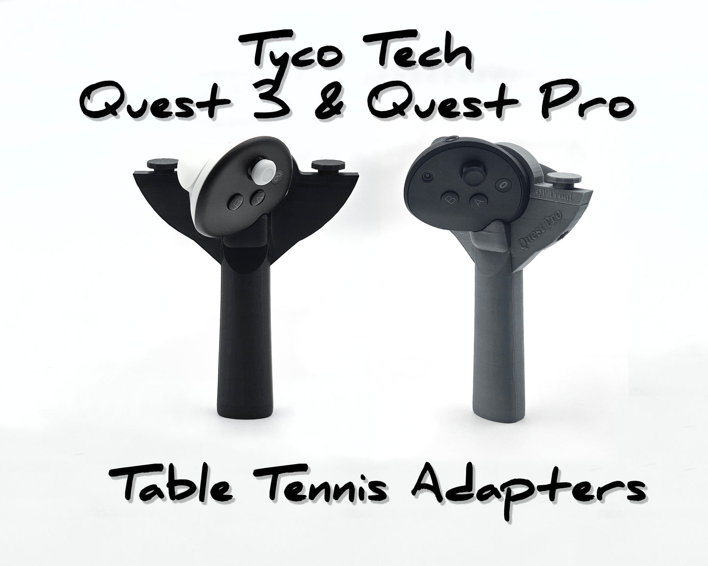 Adaptadores de tenis de mesa Meta Quest 3 y Quest Pro