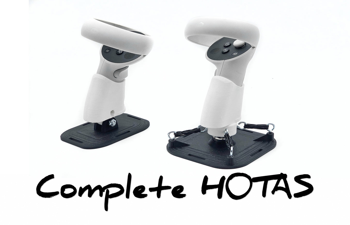 Meta Quest 3, Quest 2 and Quest Pro HOTAS (Flight Stick System with Throttle)!